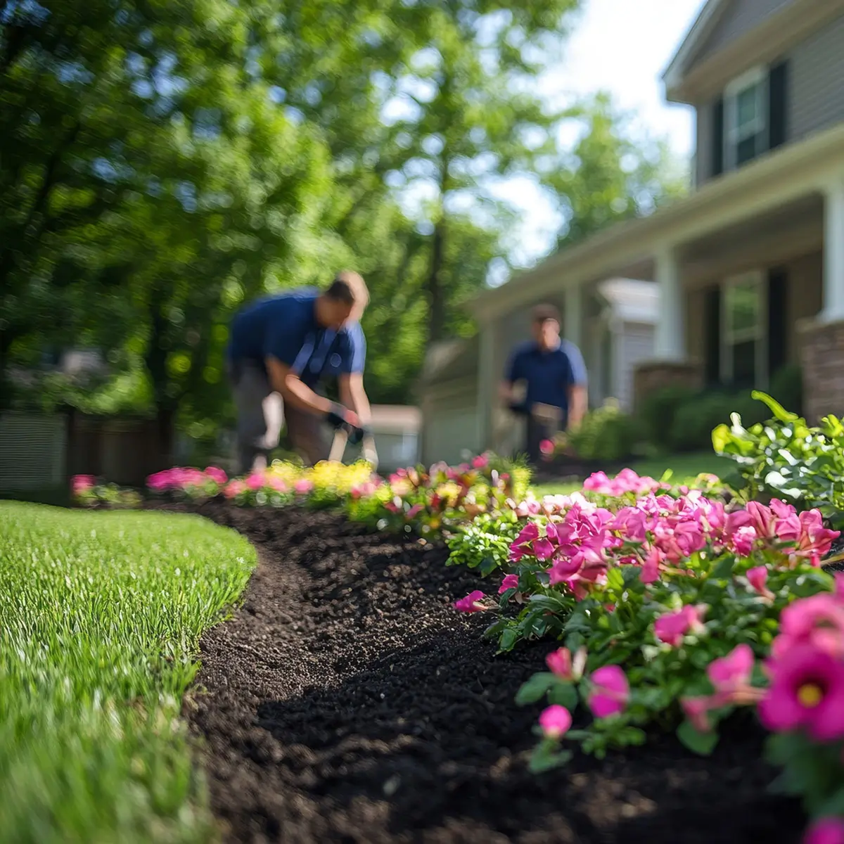 Kalagan landscaping frontyard